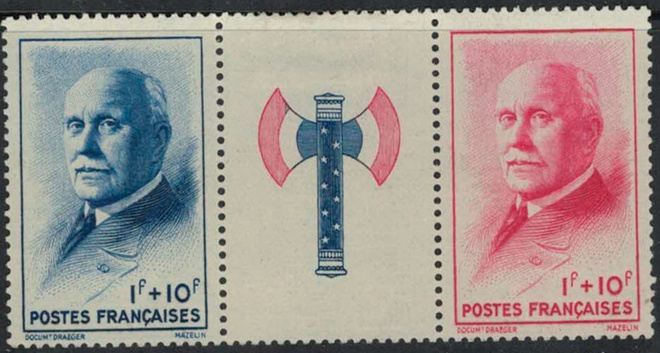 Ranska Mi 582-3 +