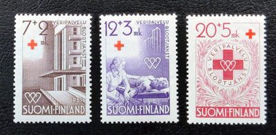 1951 Punainen Risti sarja **
