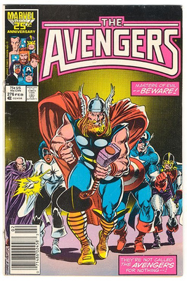 The Avengers #276 February 1987