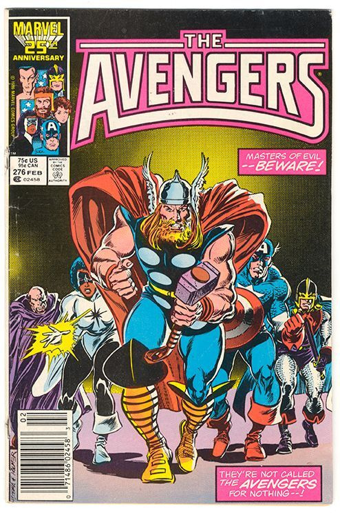 The Avengers #276 February 1987