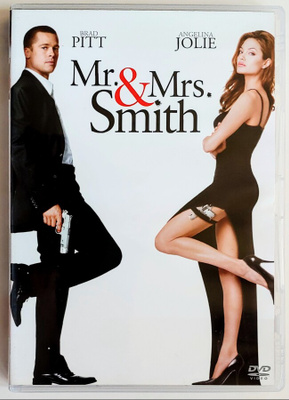 MR. & MRS. SMITH – Suomi-DVD 2005 - Brangelina: Pitt & Jolie