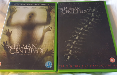 THE HUMAN CENTIPEDE & THE HUMAN CENTIPEDE 2 DVD