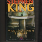 King, Stephen: Yksinäinen sormi, Tammi 1999, 1.p., sid., K3 - pikkukuva 1