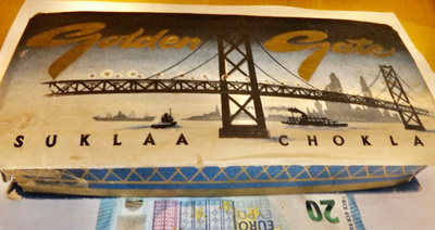 VANHA Rasia Golden Gates Sulkaa SOK Vaajakoski N 1009 1930-l