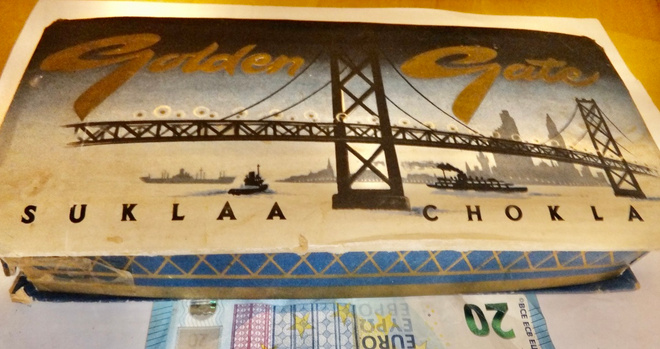 VANHA Rasia Golden Gates Sulkaa SOK Vaajakoski N 1009 1930-l