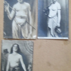 kolme vintage taidekorttia - 1900-luku alku - pikkukuva 2