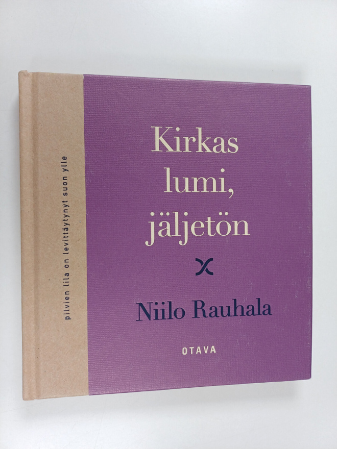 Niilo Rauhala : Kirkas lumi, jäljetön : runoja