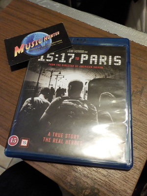 THE 15:17 TO PARIS UUSI BLU-RAY