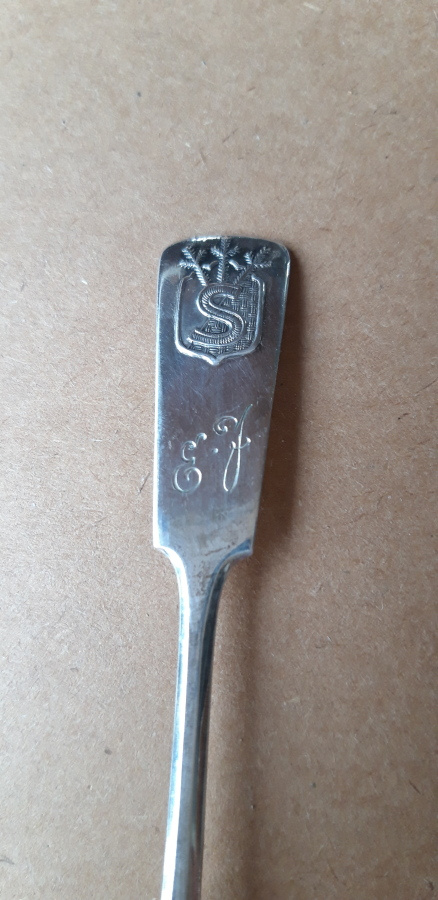 Suojeluskunta lusikka, hopealusikka