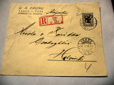 1928 Vaasa R liikekuori