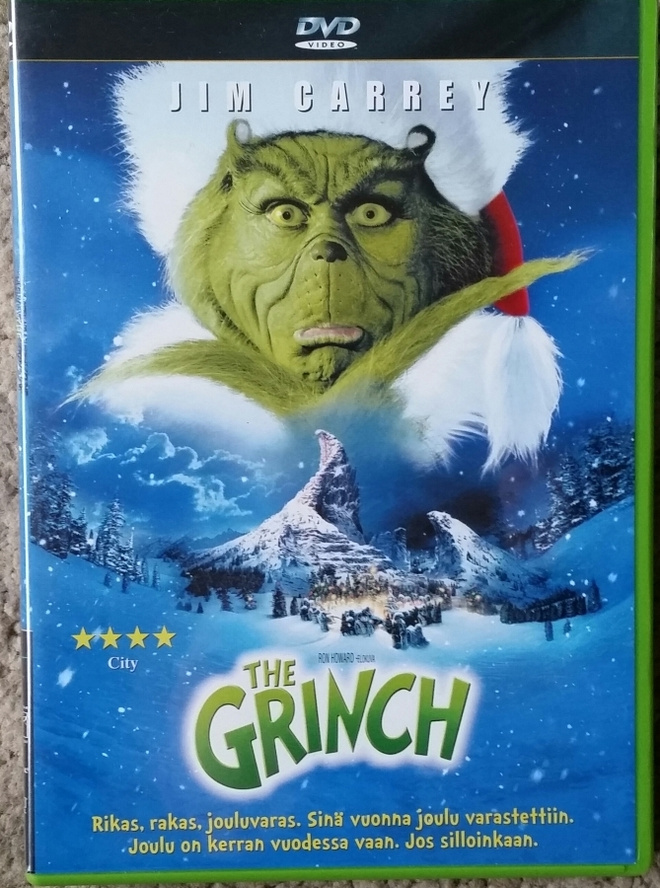 THE GRINCH DVD EGMONT (Jim Carrey)