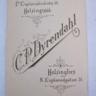 VANHA CDV Visiitti Valokuva Lapsi Tyttö Nukke 1890-l - pikkukuva 2