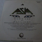 Asia Don't cry 7 45 Hollanti 1983 Roger Dean - pikkukuva 2