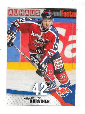 2004-05 CardSet #212 Mikko Kurvinen  HIFK
