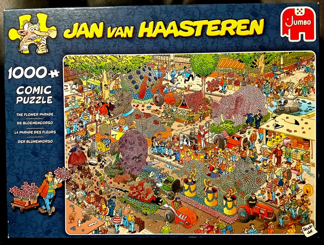Palapeli 1000 palaa Jan Van Haasteren