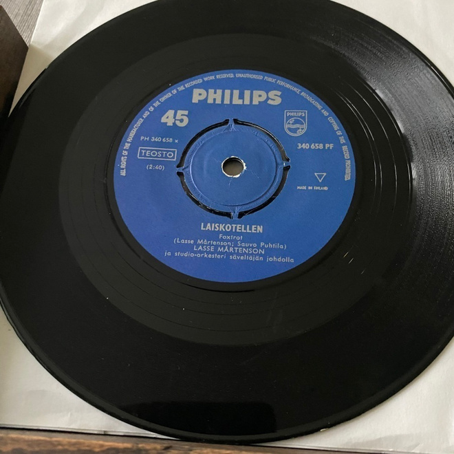 LASSE MÅRTENSON: Laiskotellen * Ehkä kerran.... *FIN 1964