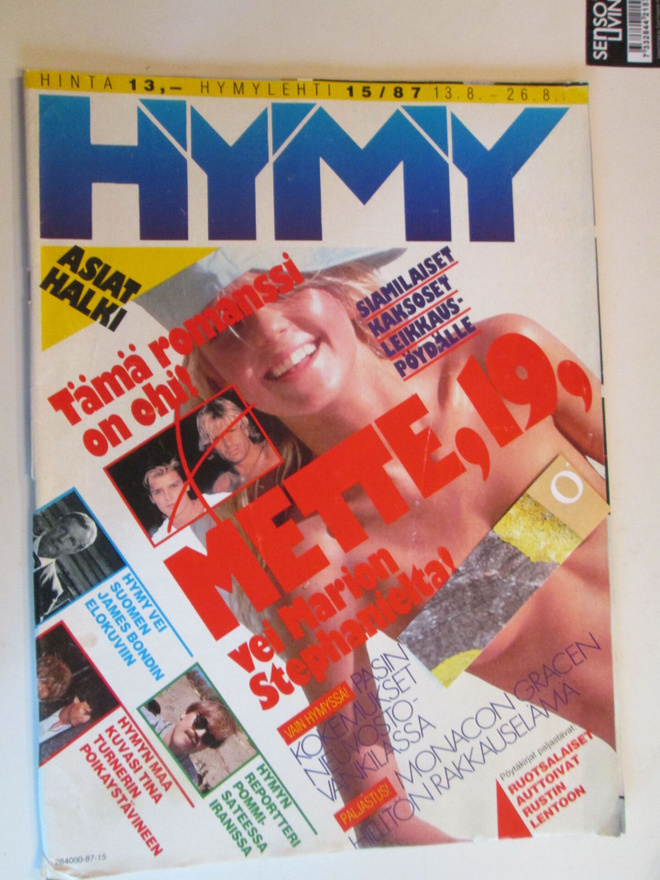 HYMY LEHTI 15 / 1987 SISÄSÄLLYSLUETTELO KUVAT 2 JA 3