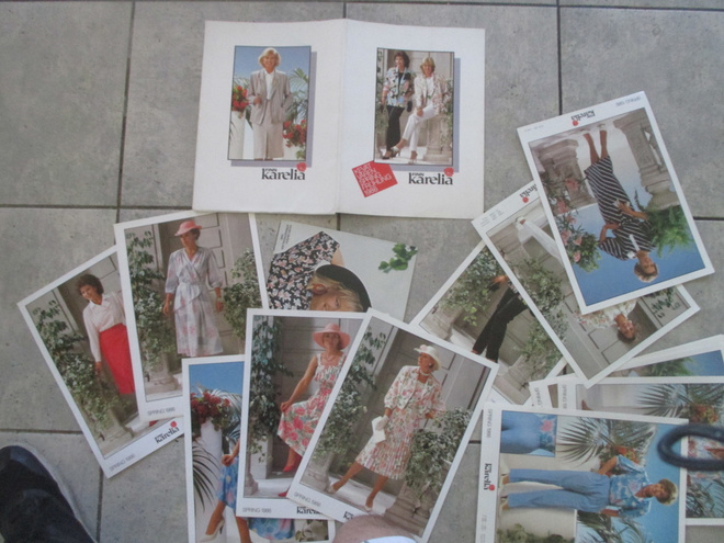 FINN KARELIA VIRKE KEVÄT 1986 TUOTEKUVASTO TMS !!