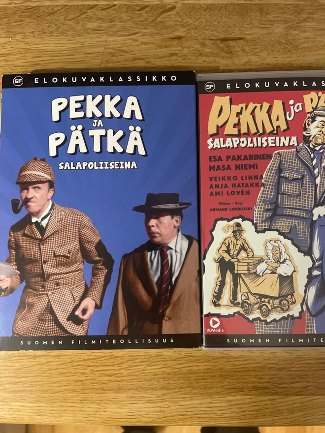 Pekka ja Pätkä Salapoliiseina DVD