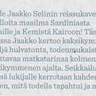 Jaakko Selin: Jaakon matkassa - pikkukuva 3