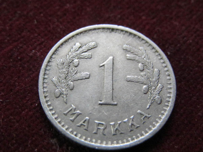 1 markka 1940 CuNi