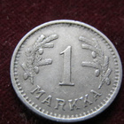 1 markka 1940 CuNi - pikkukuva 1