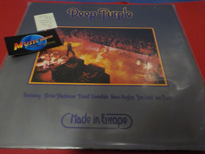 DEEP PURPLE - MADE IN EUROPE EX+/EX- LP