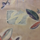 Pitkä verho : värikäs lehti verho 140x213cm - pikkukuva 1