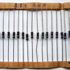 270 Ohm 1% Vastuksia 20 kpl - pikkukuva 1