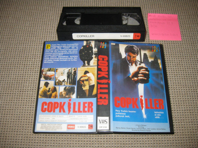 Copkiller-VHS (Suomikasetti, Harvey Keitel, John Lydon, -83)