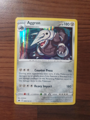 Pokemon Aggron 089/159 Holo Rare