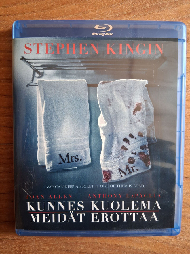 Stephen King : Kunnes kuolema meidät erottaa (2014) Blu-ray