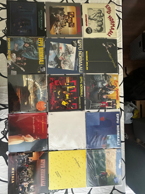 Eppu Normaalin studioalbumit lp levyinä