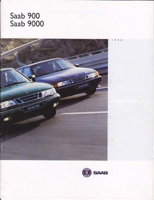 Saab 900 ja 9000 -esite, 1994