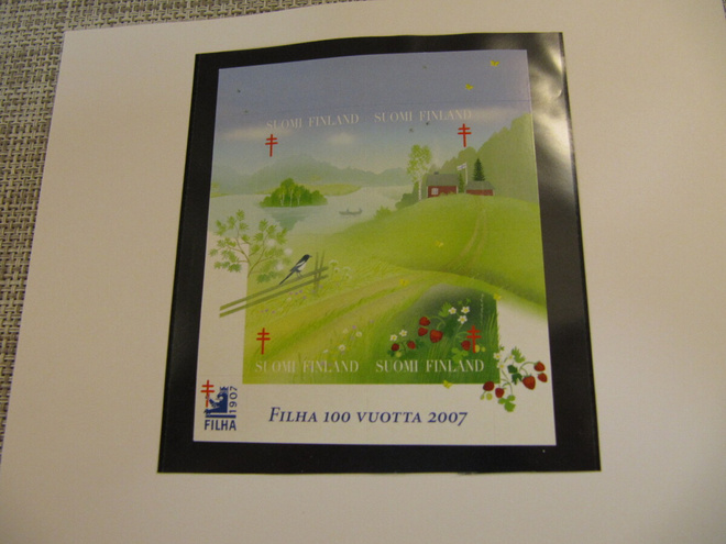 Joulumerkki 2007 Kesämaisema.