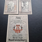 Saksa Neubrandenburg 3 seteliä 1922 - pikkukuva 1