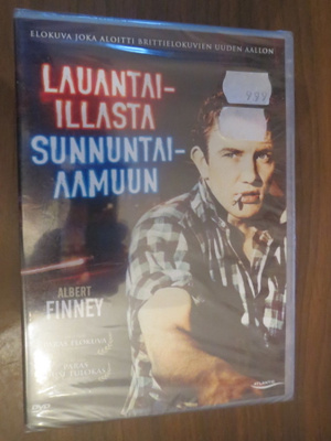 Karel Reisz: Lauantai-illasta sunnuntaiaamuun (uusi) DVD