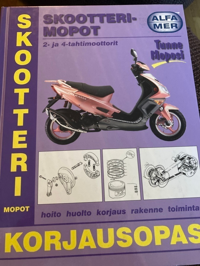 SKOOTTERIMOPOT - KORJAUSOPAS