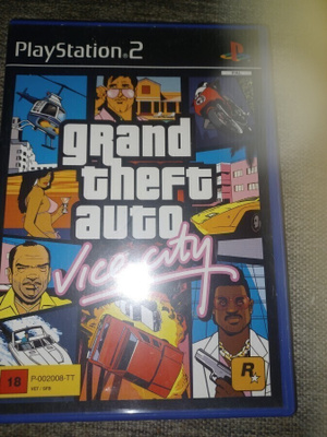 PS2 - Grand Theft Auto Vice City ( CIB ) SyyS ALE!