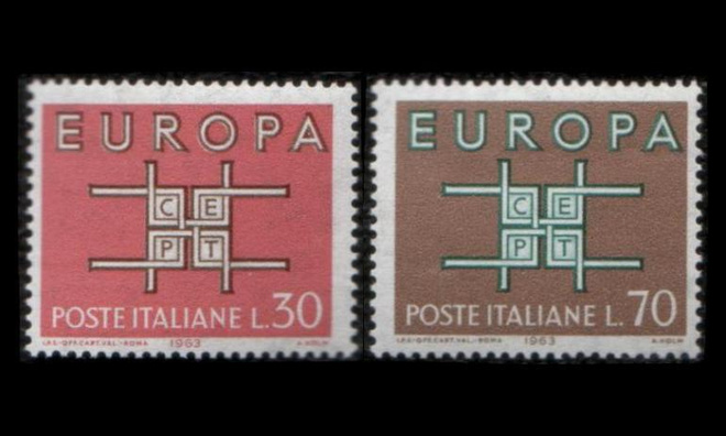 Italia 1149-50 ** Europa (1963)