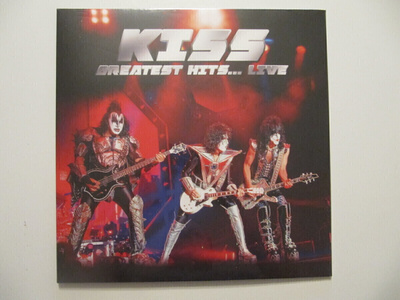 Kiss Greatest Hits... Live LP Uusi Avattavat kannet
