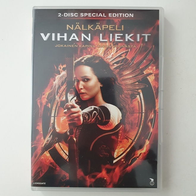 Nälkäpeli, Vihan liekit, 2 Levyn SE - DVD