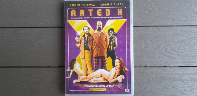 DVD: Rated X - Sensuroimaton (Charlie Sheen, Emilio Estevez)