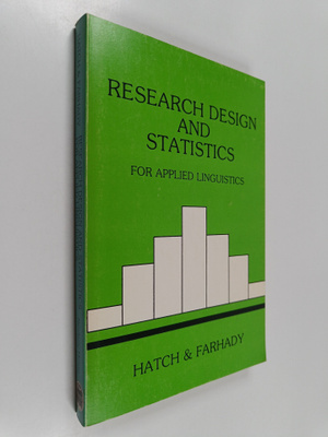 Evelyn Hatch : Research design and statistics for applied...