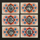 Saksa Notgeld 6 x 50 Pfg, Bielefeld 1921 - pikkukuva 1