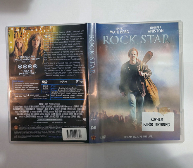 Rock Star DVD suomitekstit