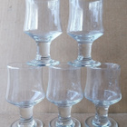 Iittala Marski jalallinen lasi Tapio Wirkkala 5 kpl - pikkukuva 1
