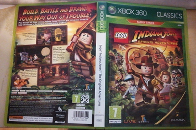 Lego Indiana Jones The Original Adventure Xbox 360 Classics