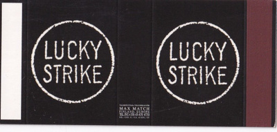 Lucky Strike , tulitikkuaski aihio   ,  b431