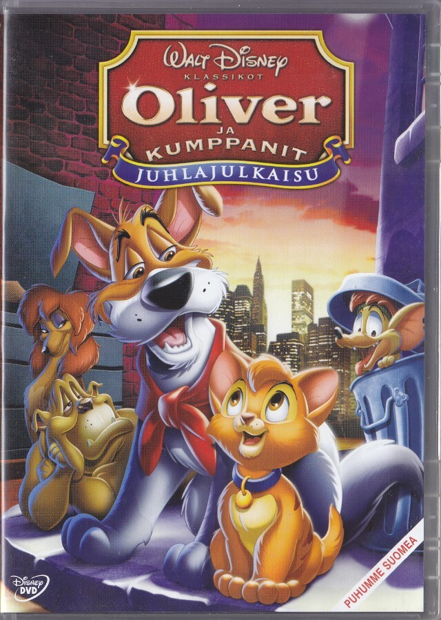 Disney klassikko 27: Oliver ja Kumppanit (DVD)